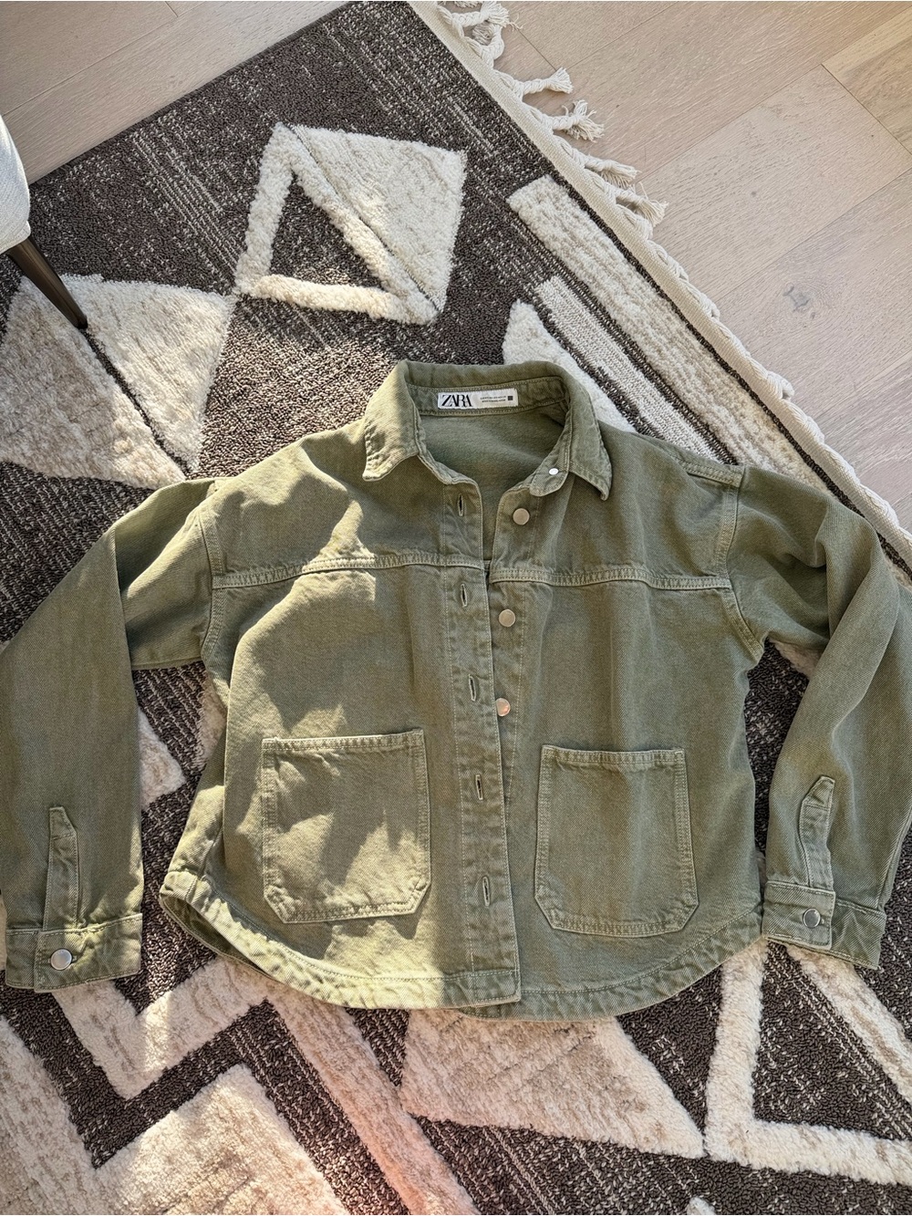 Zara boxy denim jacket